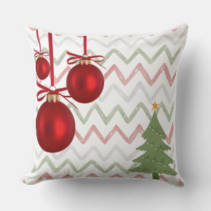 Cojín Decorativo Arte de adornos navideños acogedores de Dodo Craft