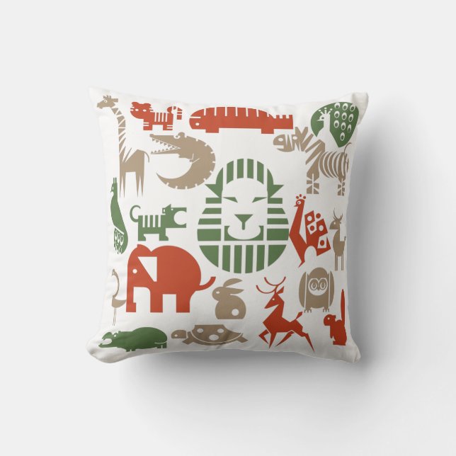 Cojín Decorativo Arte de África (Anverso)