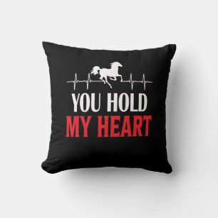 Cojín Decorativo Arte De Caballo Que Sostenes Mi Corazón