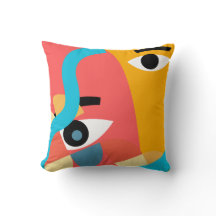 Arte de Cara Abstracto y Vívido