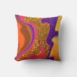 Cojín Decorativo arte de color vibratorio