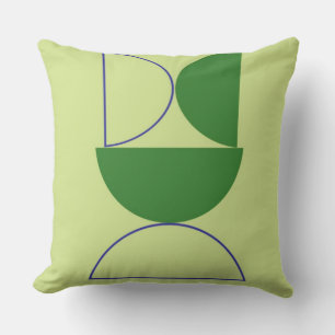 Cojín Decorativo arte de formas abstractas