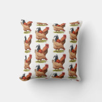 Arte de gallina y gallo, aves de corral, animales