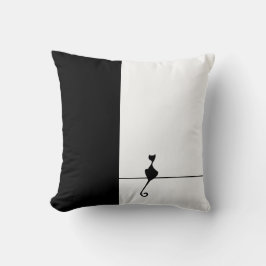 Cojín Decorativo Arte de gato