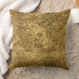 Cojín Decorativo Arte de Golden Patterns AI