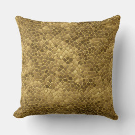 Cojín Decorativo Arte de Golden Patterns AI