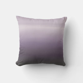 Cojín Decorativo Arte de IA de Gris y Lavanda y carbón vegetal