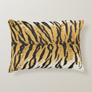 Cojín Decorativo Arte de ilustracion del tigre indochino (Panthera 