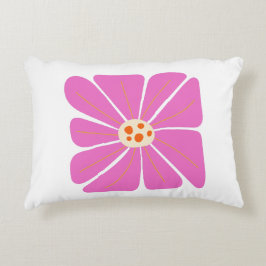 Cojín Decorativo Arte de ilustración floral