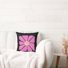 Cojín Decorativo Arte de ilustración floral