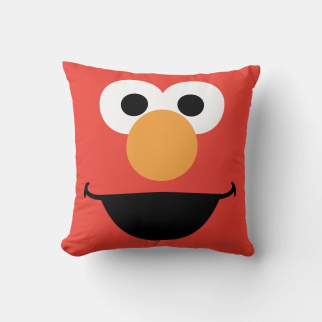 Cojín Decorativo Arte de la Cara de Elmo (Anverso)