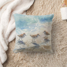Arte de la playa de Sandpipers
