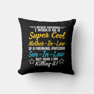 Cojín Decorativo Arte de madre Super Cool Suegra