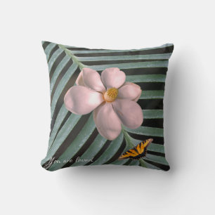 Cojín Decorativo Arte de Magnolia