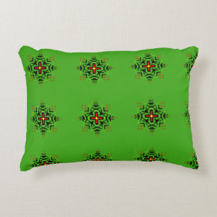 Cojín Decorativo Arte de Mandala Tribal