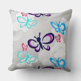 Cojín Decorativo Arte de mariposa