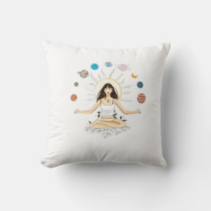 Cojín Decorativo arte de meditación