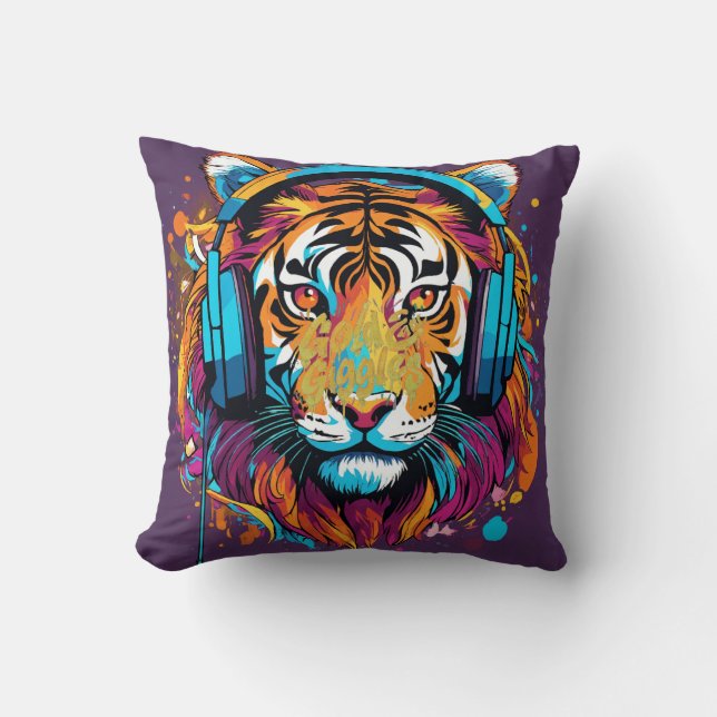 Cojín Decorativo Arte de moda (Anverso)