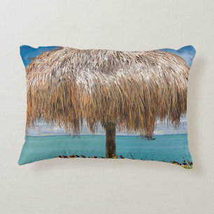 Cojín Decorativo Arte de pared de cabaña de playa tropical Decoraci