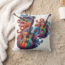 Cojín Decorativo Arte de pared de madera con sonido de goteo