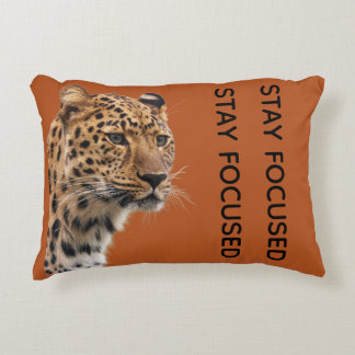 Cojín Decorativo Arte de pared motivacional para tigres, cartel de 