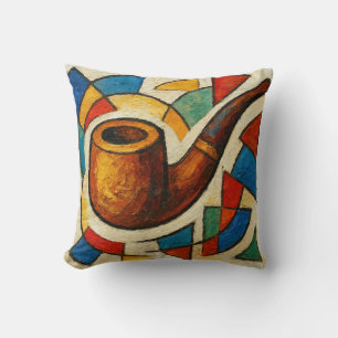Cojín Decorativo Arte de Pipe (#3)
