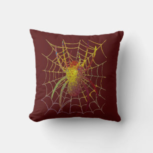 Cojín Decorativo Arte de salpicaduras araña