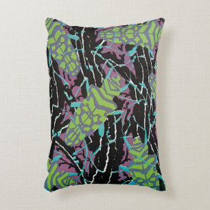 Cojín Decorativo Arte Deco Antiguo Jazz Pochoir Escarabajos en Jard