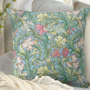 Cojín Decorativo Arte decorativo floral vintage pastel Art Nouveau