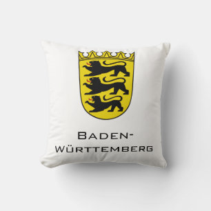 Cojín Decorativo Arte del Gran Escudo de Armas del Estado de Baden-