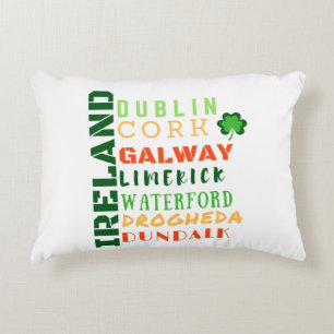 COJÍN DECORATIVO ARTE DEL METRO DE IRLANDA