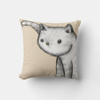 Cojín Decorativo Arte digital de gato