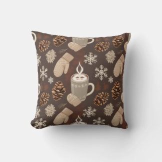 Cojín Decorativo Arte Estético Minimalista de Patrón de Invierno Ac