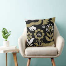 Arte floral abstracto boho
