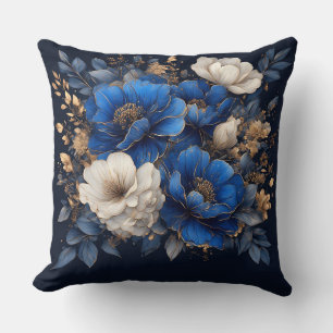 Cojín Decorativo Arte Floral Elegante