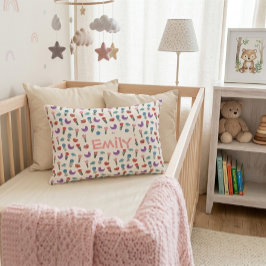 Cojín Decorativo Arte Folclórico Floral Dibujado a Mano Personaliza