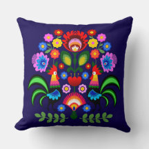 Arte folclórico polaco - patrón de bordado floral