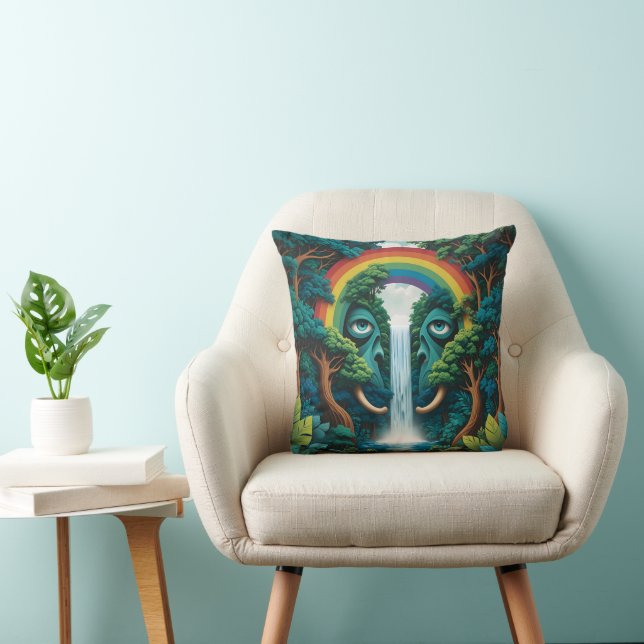 Cojín Decorativo arte forestal (Silla)