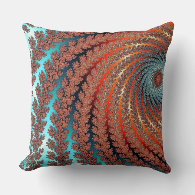 Cojín Decorativo Arte fractal 53 (Anverso)