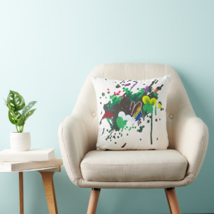 Cojín Decorativo Arte hecho a mano - Flor de mariposa
