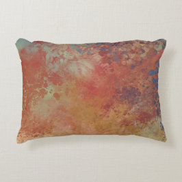 Cojín Decorativo Arte industrial de inspiración metálica