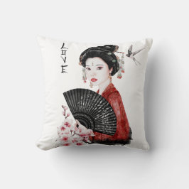 Cojín Decorativo Arte japonés moderno