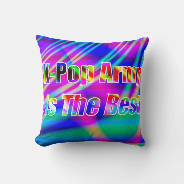 Cojín Decorativo Arte K-Pop (Anverso)