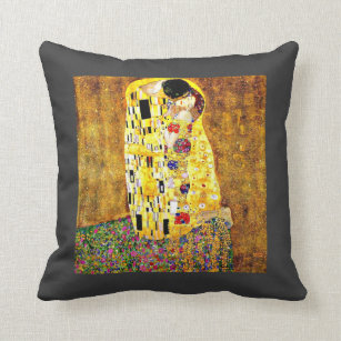 Cojín Decorativo Arte Klimt - El beso