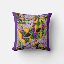 COJÍN DECORATIVO ARTE MARDI GRAS