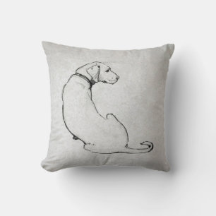 Cojín Decorativo Arte moderno de perro Labrador