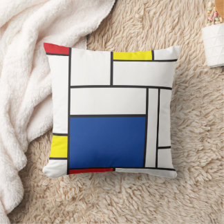 Cojín Decorativo Arte Moderno De Stijl Geométrico Minimalista Mondr