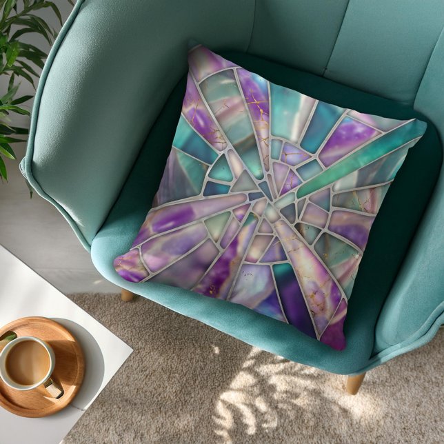 Cojín Decorativo Arte Mosaico - Fluorite Dreamy (Subido por el creador)