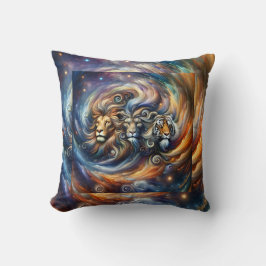 Cojín Decorativo Arte mural estiloByTrreal Colección Madera arte