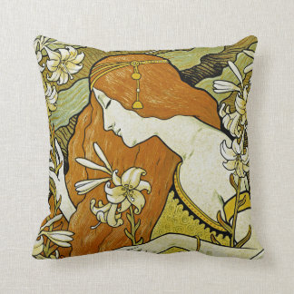 Cojín Decorativo Arte Nouveau de L'Ermitage floral